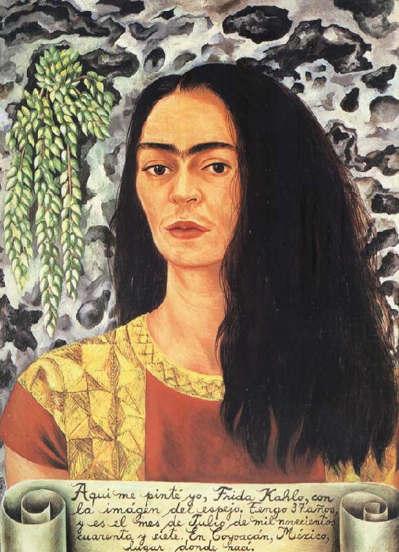 Frida Kahlo Self-Portrait with Loose Hair china oil painting image